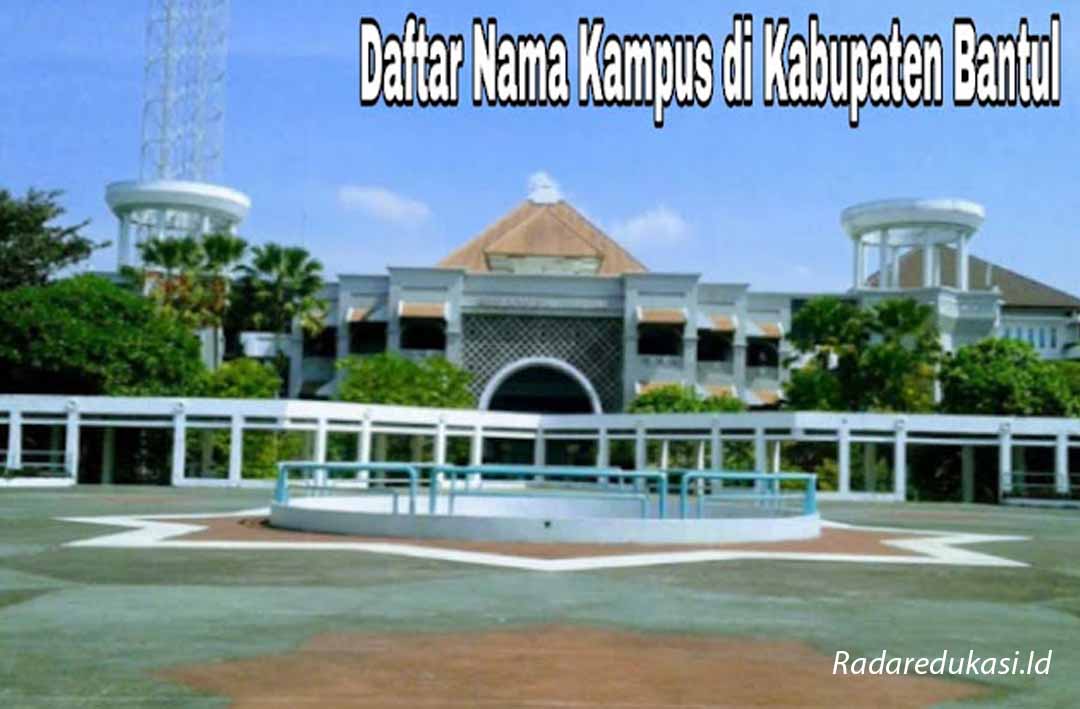 Kampus di Kabupaten Bantul