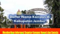 Kampus di Kabupaten Jember