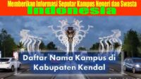 Kampus di Kabupaten Kendal