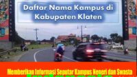 Kampus di Kabupaten Klaten